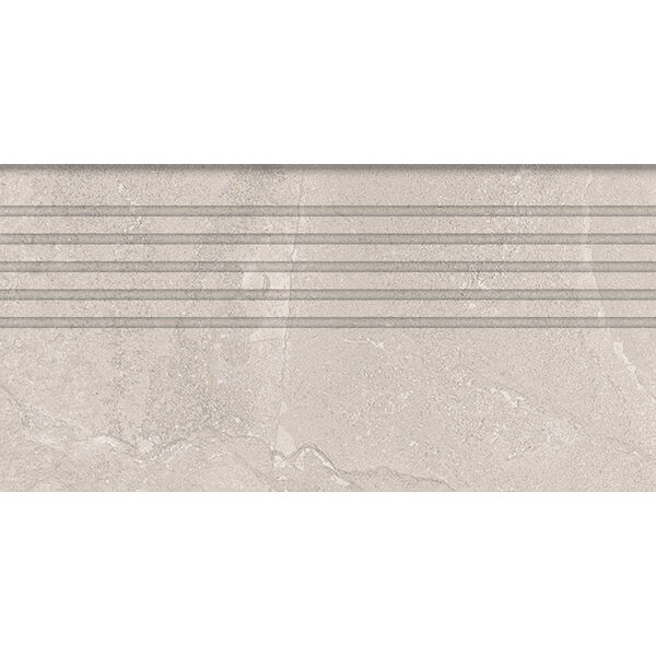 zdjęcie tubądzin grand cave white stopnica rektyfikowana 29.6x59.8x0.8