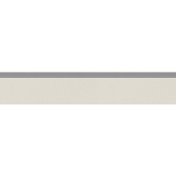 zdjęcie tubądzin care industrio light grey stopnica rektyfikowana 29.8x159.8x0.8 