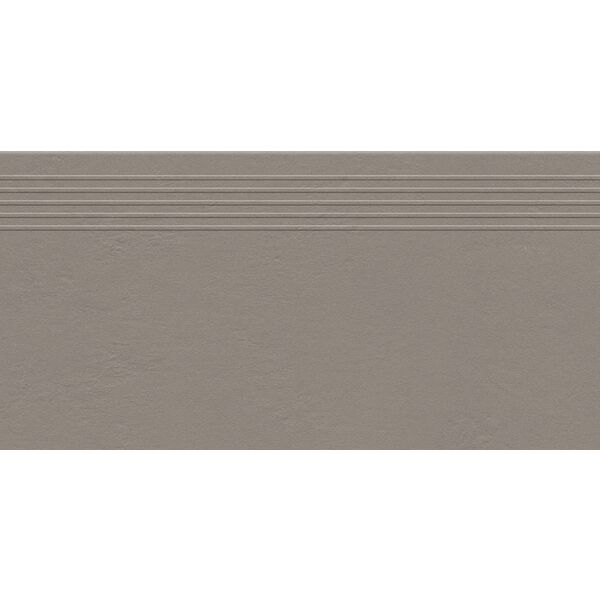 zdjęcie tubądzin industrio brown stopnica mat rektyfikowana 29.6x59.8 