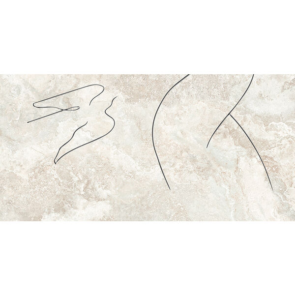 zdjęcie tubądzin teri soft line a dekor gresowy ścienny 59.8x119.8x0.8 