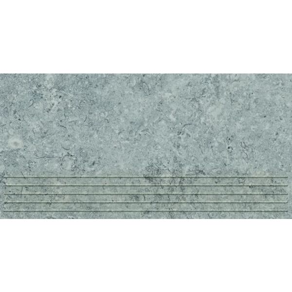 zdjęcie tubądzin zimba light grey str stopnica 29.6x59.8x0.8 