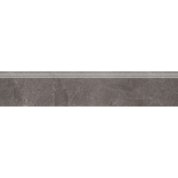 tubądzin care grand cave graphite str stopnica rektyfikowana 29.8x159.8x0.8 