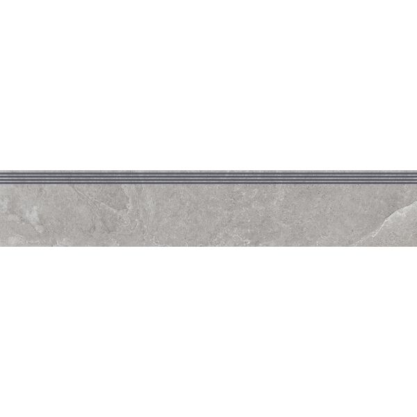 zdjęcie tubądzin care grand cave grey str stopnica rektyfikowana 29.8x159.8x0.8