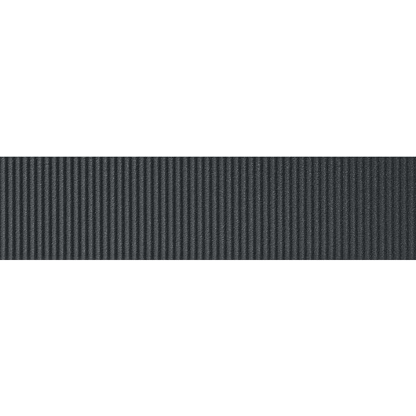 Tubądzin Groove Graphite Sugar 1 STR płytka ścienna 7.8x29.8