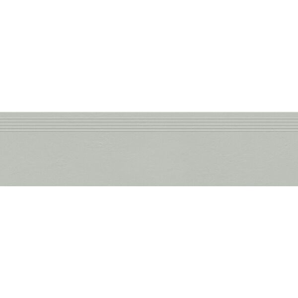 tubądzin industrio grey stopnica mat rektyfikowana 29.6x119.8x0.8 płytki tubądzin gres na schody 30x120 szare rektyfikowane o grubości 6 do 8 mm