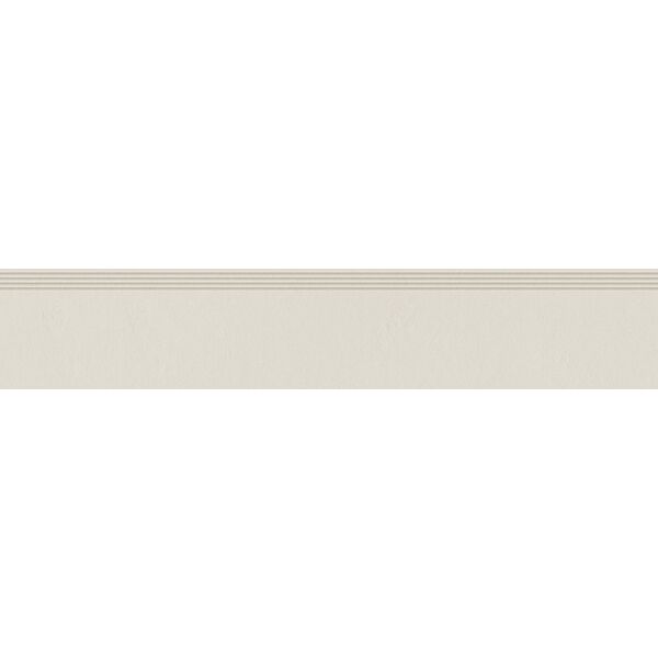 tubądzin industrio light grey stopnica rektyfikowana 29.8x159.8x0.8 