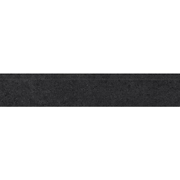 tubądzin zimba black str stopnica rektyfikowana 29.8x159.8x0.8 
