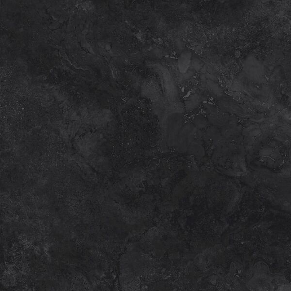 Tubądzin Roccia Lunare Graphite STR gres 59.8x59.8 - wielkoformatowy gres do salonu i przedpokoju