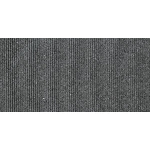 Tubądzin Modular Glitch Graphite 5 STR gres rektyfikowany 59.8x119.8 - wielkoformatowy gres do salonu