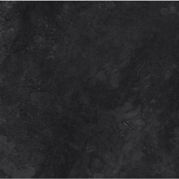 Tubądzin Roccia Lunare Graphite STR gres 79.8x79.8 - wielkoformatowy gres łazienkowy i kuchenny