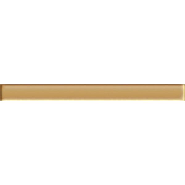 Vives Waikiki Ocre-B Stick 2x23 - błyszcząca płytka dekoracyjna do salonu i przedpokoju
