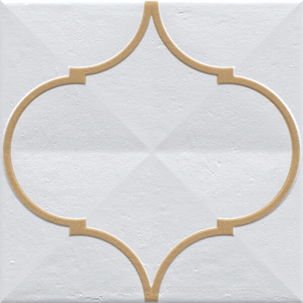 zdjęcie vives oromo ocre dekor 20x20 