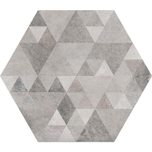 zdjęcie vives benenden sombra hexagono gres 23.3x26.6 