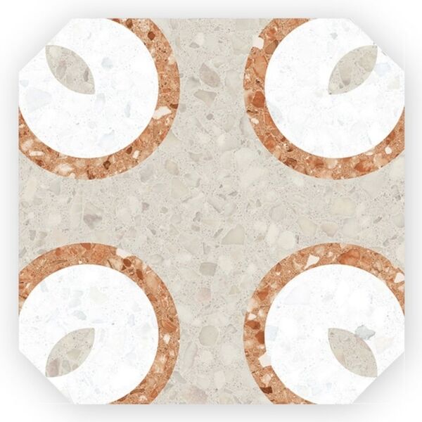 zdjęcie vives tolone beige octogono gres 20x20 