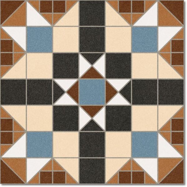 zdjęcie vives dorset marron płytka podłogowa 31.6x31.6 