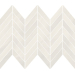 cena MARKURIA WHITE CHEVRON MATT MOSAIC 29.8X25.5
