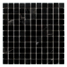 najlepsze płytki do łazienki BLACK&WHITE PURE BLACK 25 MOZAIKA KAMIENNA 30.5X30.5 