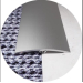 fuga STAINLESS STEEL PROFILES 42MM LISTWA PROGOWA 100 CM