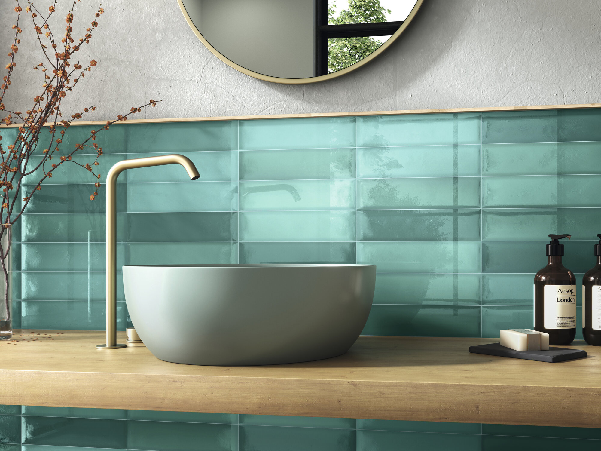 carmen ceramic art bulge volcano płytka ścienna 12.4x12.4 Dekordia