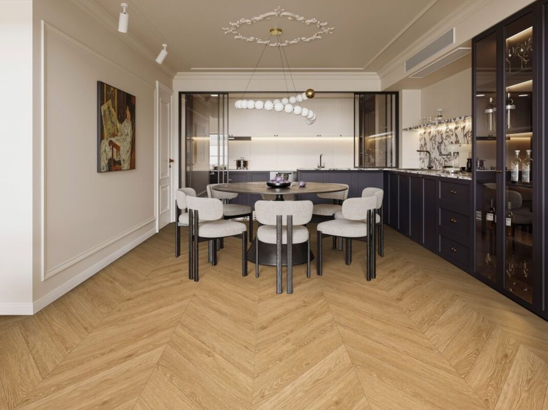 premium floor chevron