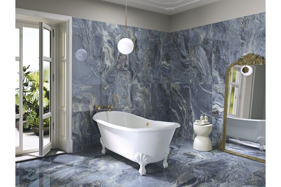 blue explosion ape ceramica