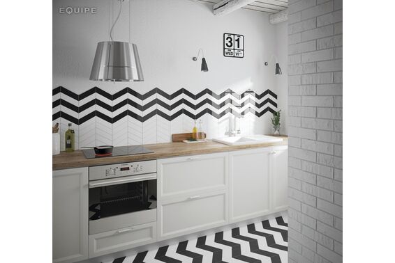 chevron wall equipe ceramicas