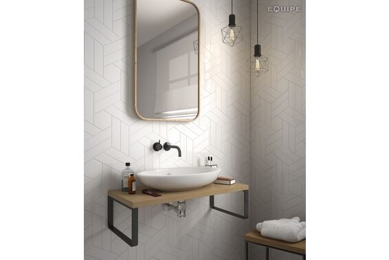 chevron wall equipe ceramicas