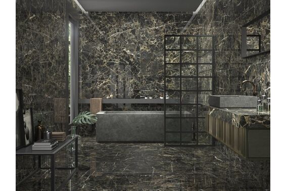 golden black ape ceramica